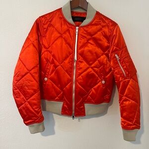 Rag & Bone Black and Orange Jacket